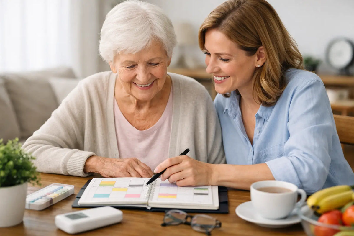 Build an Elderly Parent Daily Routine Planner
