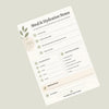 Printable Caregiver Organizer PDF