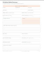Caregiver Emergency Kit PDF – Hospital Planner, Medication List & Discharge Organizer