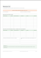 Caregiver Emergency Kit PDF – Hospital Planner, Medication List & Discharge Organizer